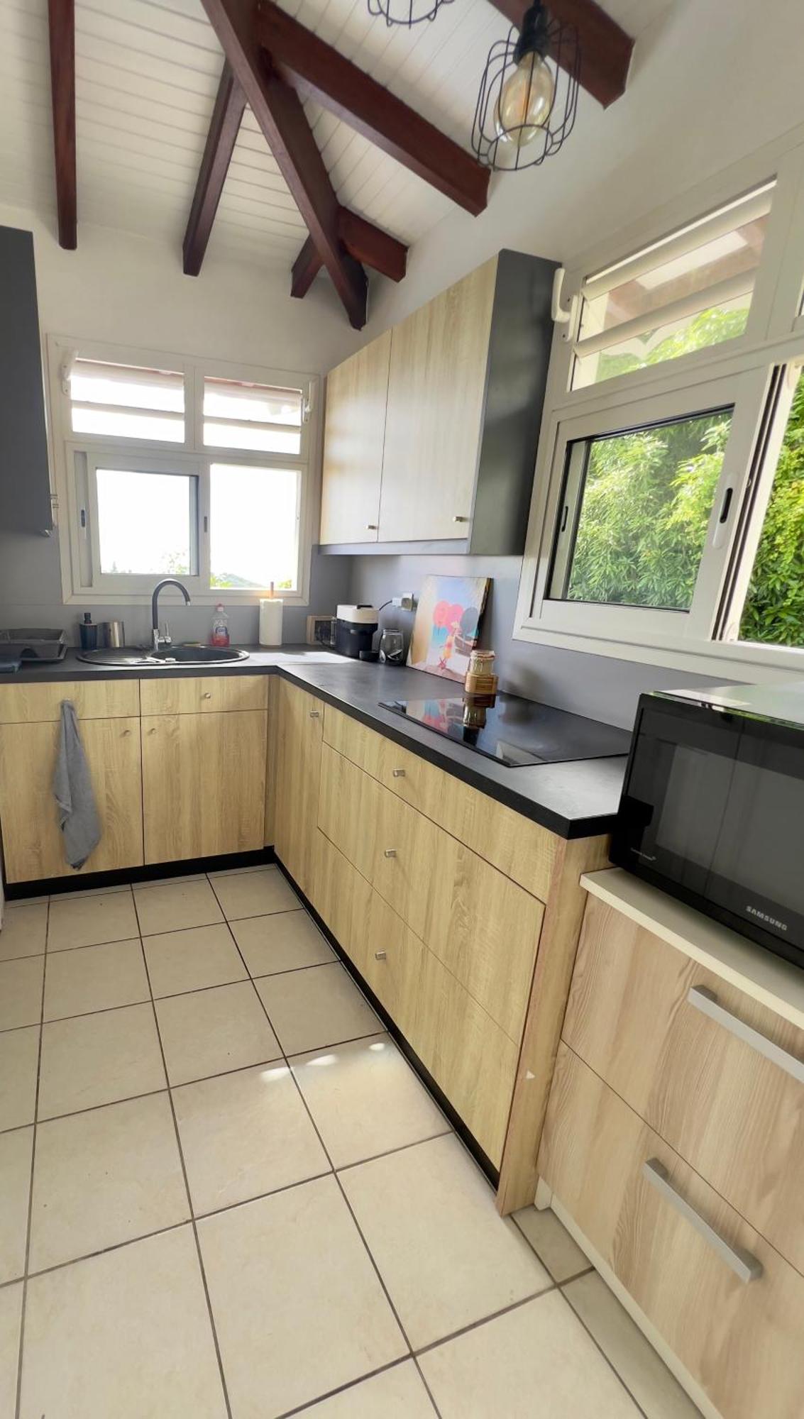 Villa T3 duplex vue mer, rocher du diamant Sainte-Luce Eksteriør bilde