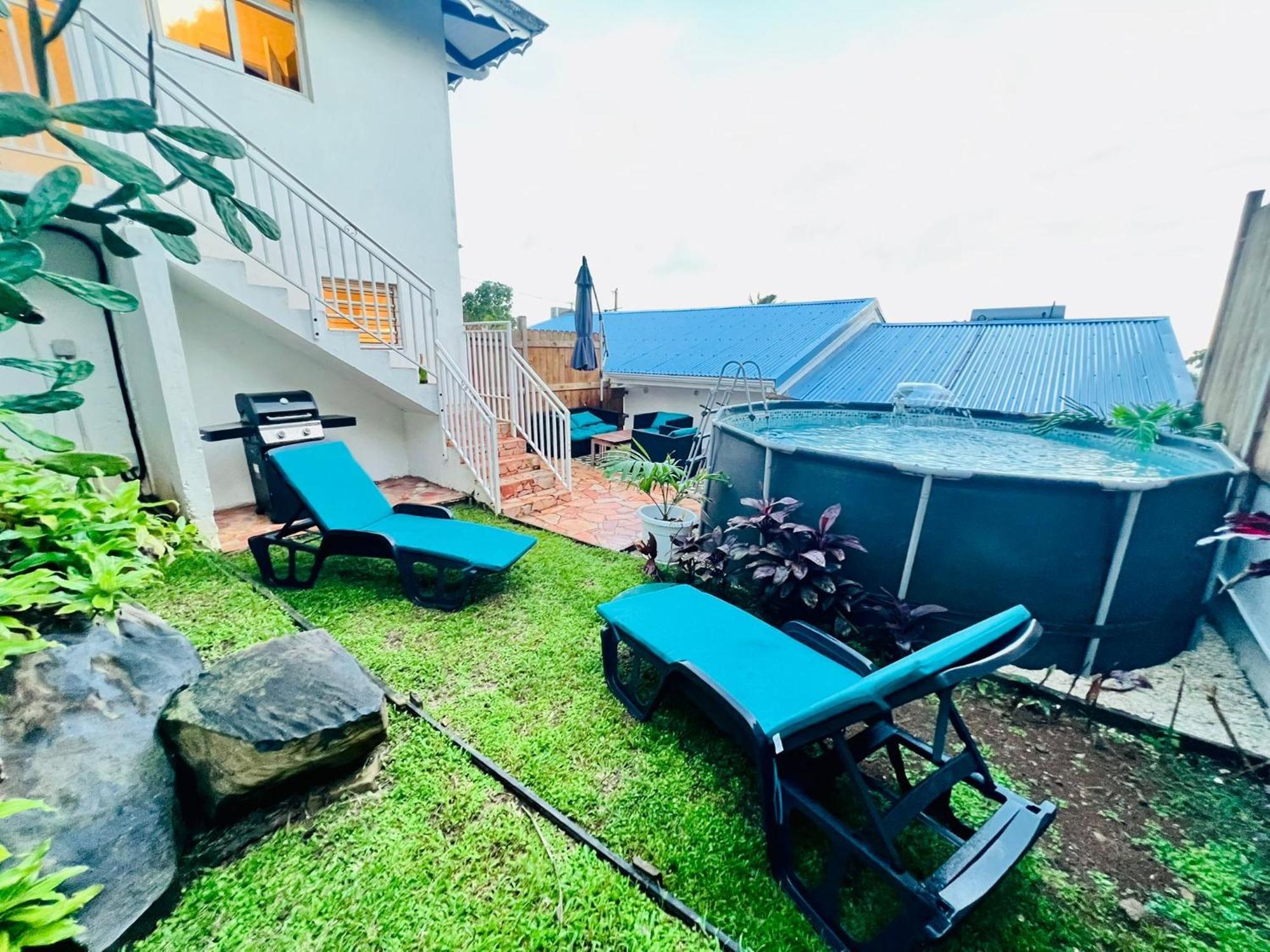 Villa T3 duplex vue mer, rocher du diamant Sainte-Luce Eksteriør bilde